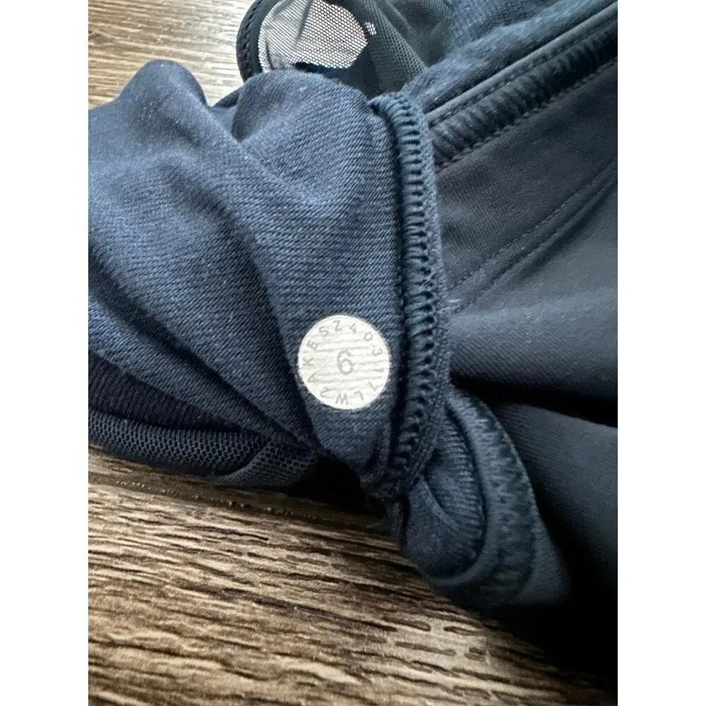 Lululemon Adore Your Core Bra Shadow Blue size 6